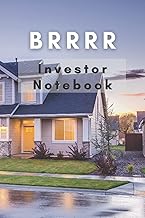 BRRRR Investor Notebook: Real estate Investing Notebook & Journal College Ruled Lined Pages, Christmas Gift For Real estate Investor & Flipper