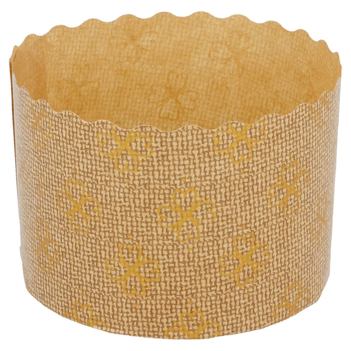 Backformen Panettone Ø 7X5 Cm Braun Zellulose - 2000 Un.
