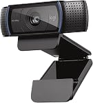 Logitech C920x HD Pro PC Webcam, Full HD 1080p/30fps Video, Clear Audio, HD Light Correction, Works with Microsoft Teams, Google Meet, Zoom, Nintendo Switch 2’s New GameChat Mode, Mac/Tablet- Black