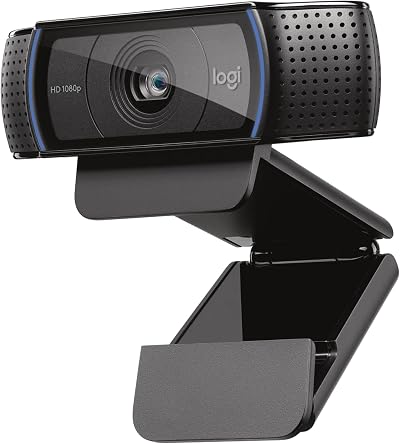Logitech C920x HD Pro PC Webcam Full 1080p/30fps Video - Black