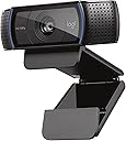 Logitech C920x HD Pro PC Webcam, Full HD 1080p/30fps Video, Clear Audio, HD Light Correction, Works with Microsoft Teams, Google Meet, Zoom, Nintendo Switch 2’s new GameChat mode, Mac/Tablet- Black
