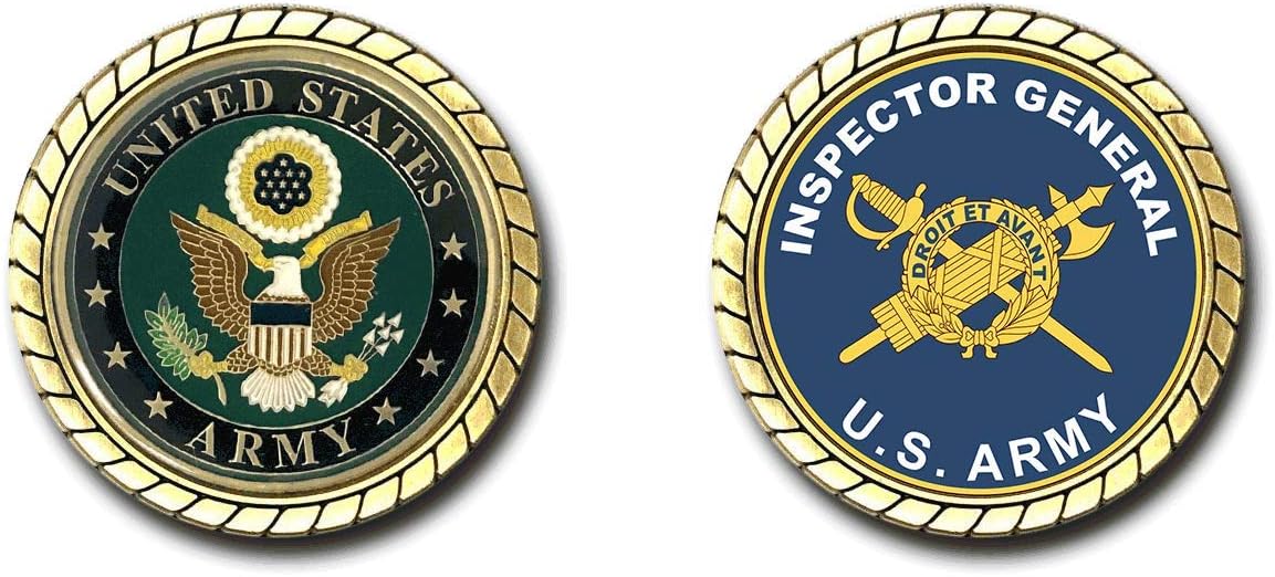 US Army Inspector General Challenge Coin Thumbnail
