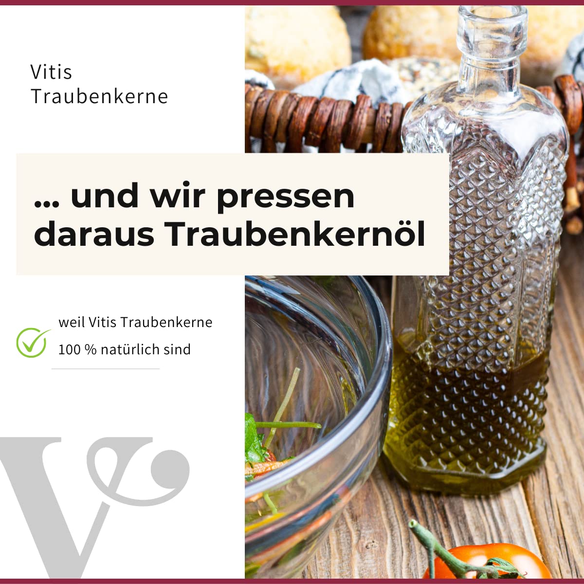 Vitis Traubenkerne 25kg Füllmaterial für Wärmekissen & Körnerkissen