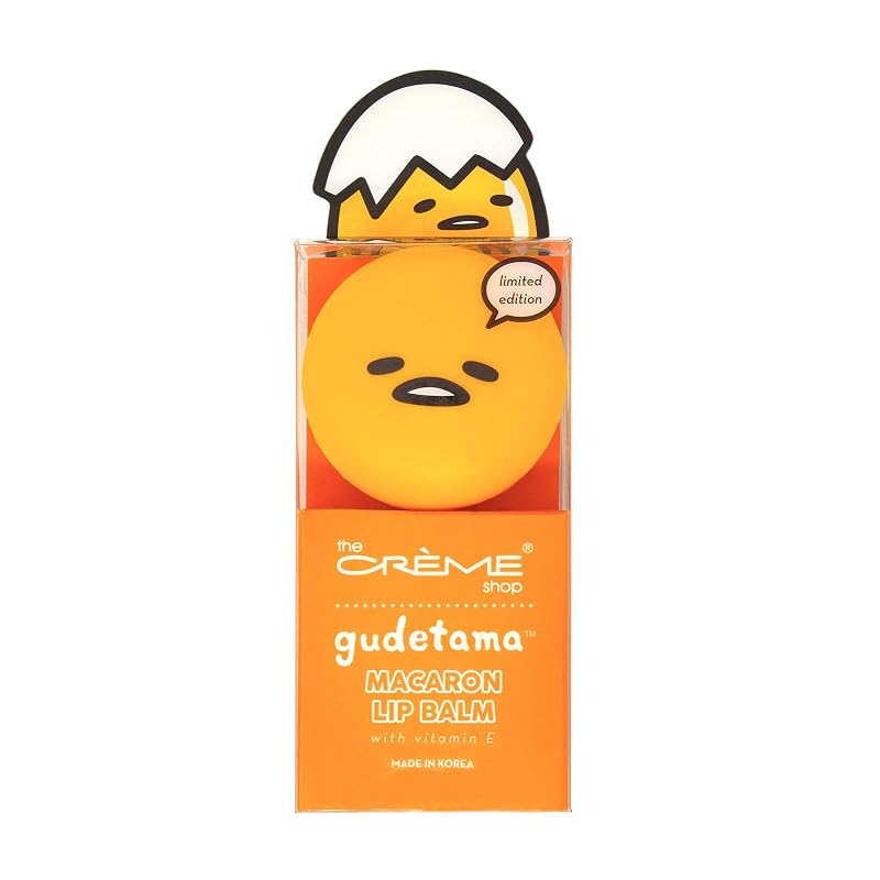 The Crème Shop x Gudetama Bálsamo Labial Macaron Peach Gummies