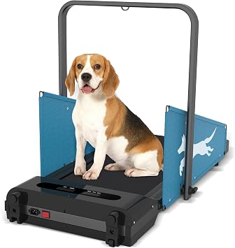 Dog Treadmill for Small and Medium Dogs, Pet Dog Indoor Pacer Treadmill, Dog Running Machine Exercise Training Dogs up to 220lbs, Low Noise