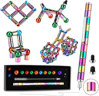 Fidget Pen，Magnetic Pen，Decompression Magnetic Toy Pen, Teen Girl Gifts, Gifts for Teenage Boys，Novelty Toy Gift for Kids or Friends (Color, Small)