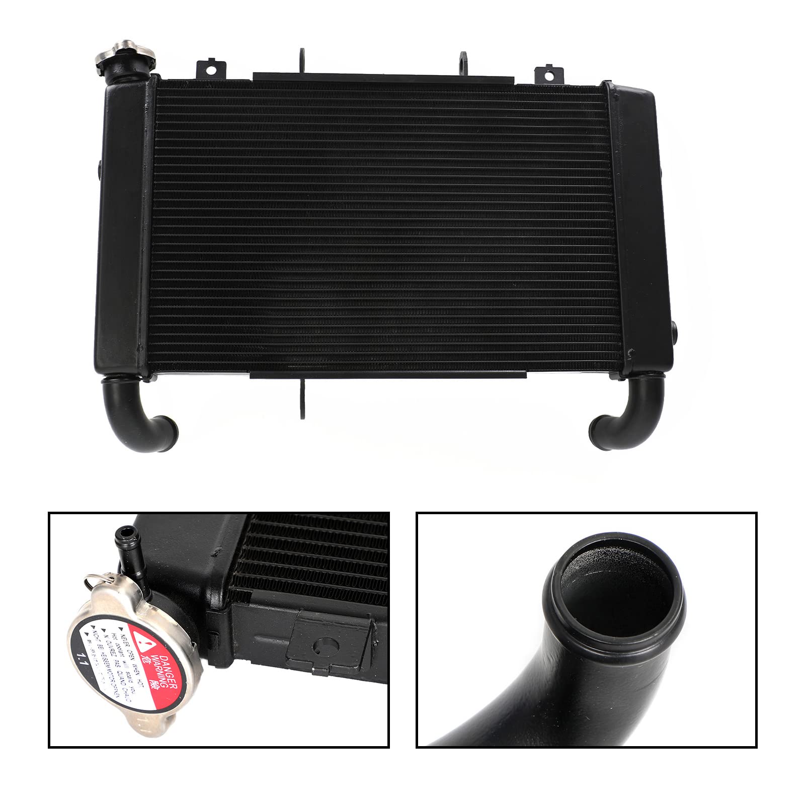 Aluminum Radiator Cooler Cooling Apto para Honda CB CBR 650 R 650R 2018-2023