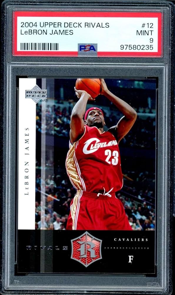その他 Lebron james 2004 PSA 9 Amazon.com: LeBron James Card 2004-05 Upper Deck Rivals #12