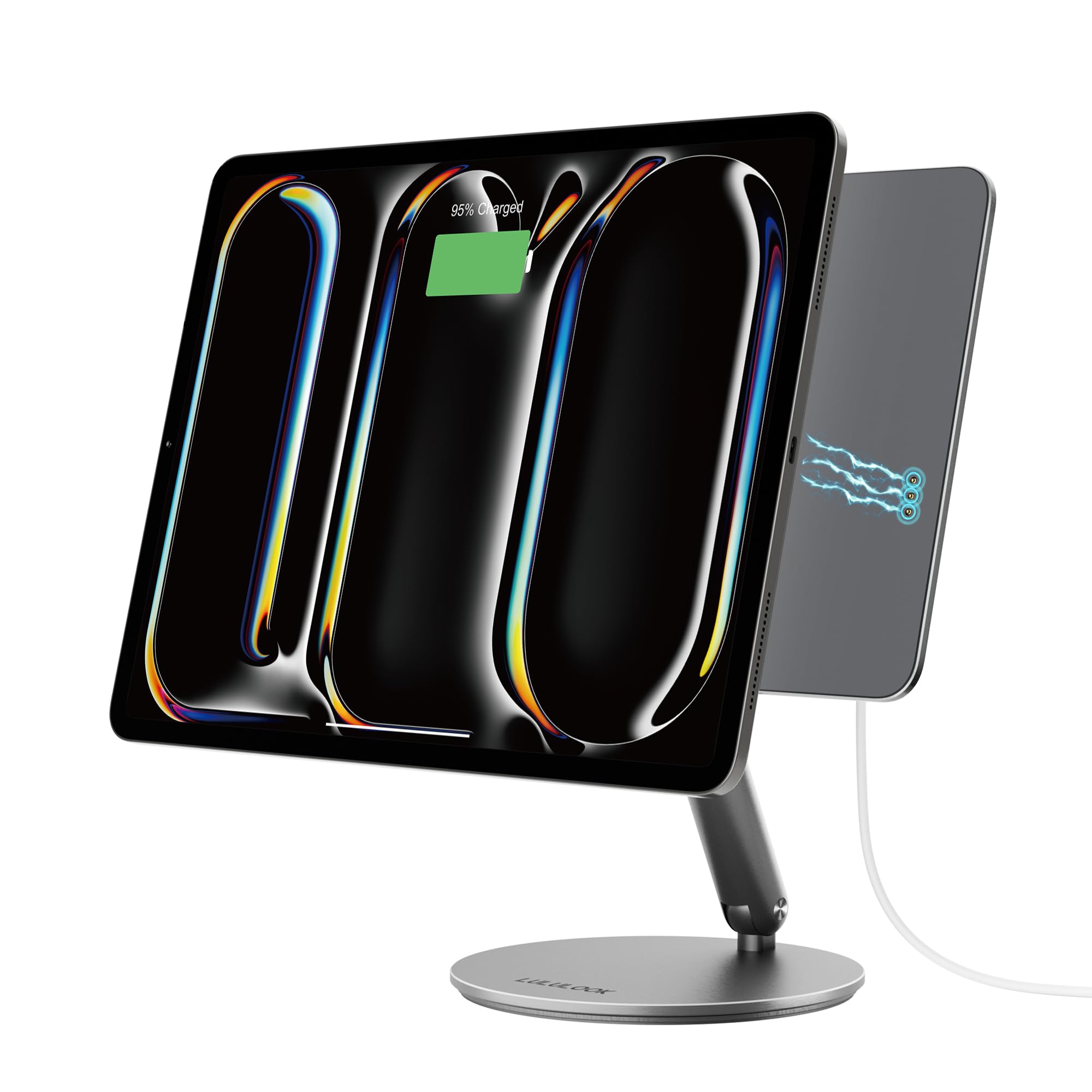 Amazon.co.jp: LULULOOK 磁気式ワイヤレス充電スタンド｜iPad Pro 13
