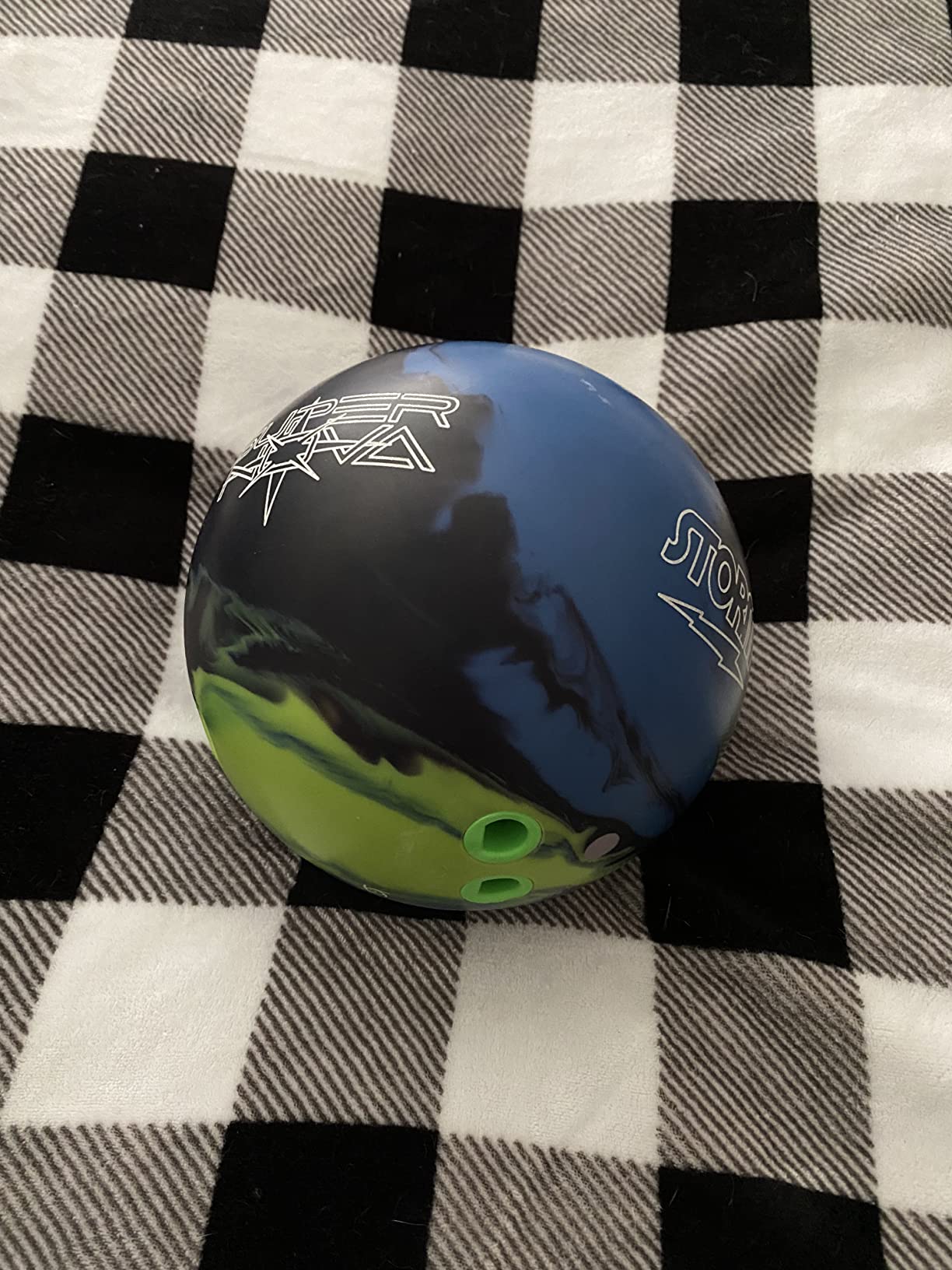 33/mo Finance Storm Super Nova Bowling Ball Yellow/Blue/Black Buy