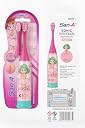 Kids Electric Toothbrush, Pink and Blue, Cartoon Theme Electric Toothbrushes, Sonic, Vibrating motion, Gentle for kids gallery image