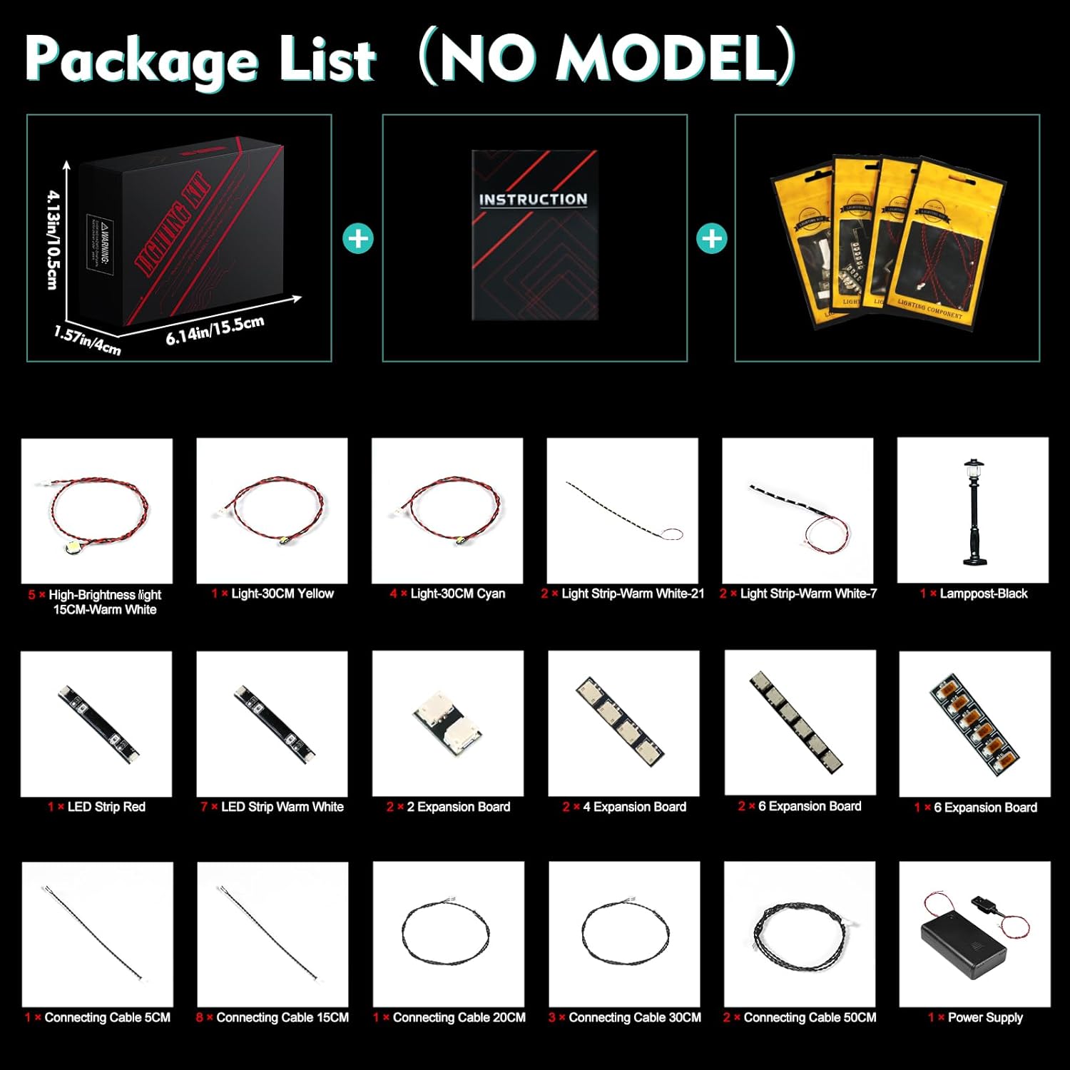 LED Light Kit Compatible with Lego X-Men: The X-Mansion, Creative Lighting Set Accessories Compatible with Lego 76294 X-Men: X-Mansion, No Models Only Light (Standard Version)