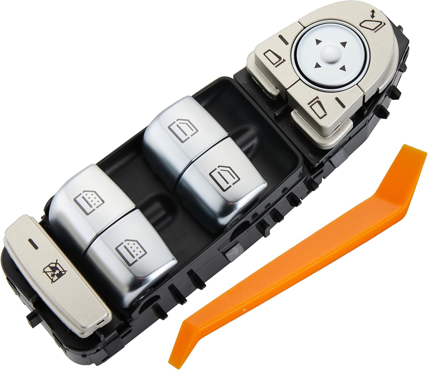 Power Window Switch Compatible with Mercedes AMG S350,S400,S500,S550,S63 2014-2019,Driver Side Control Door vidrios Master Switch.OEM 2229052004