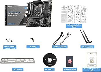 Amazon | MSI PRO B660M-A WIFI DDR4 マザーボード Micro-ATX [Intel