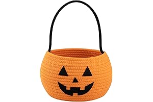 Halloween Baskets: Spooktacular Pumpkin Kiddie Carriers