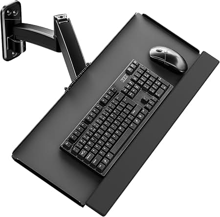 Amazon.com: Ergotron – LX Wall Keyboard Arm – 35-Inch Extension
