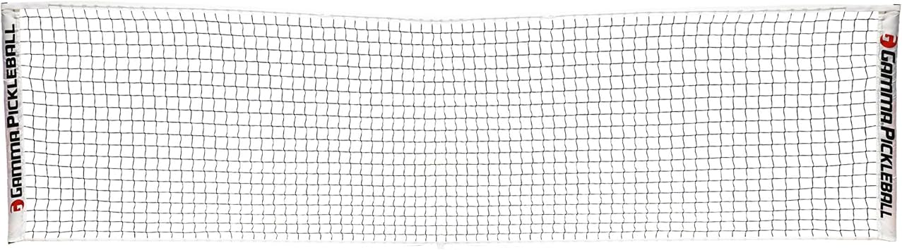 GAMMA Portable Pickleball Net, 22ft & 11ft Sets, 2mm Braided Indoor and Outdoor Pickleball Net for Practice, Friend and Family Games, Versatile Design, 22ft Regulation Size for Tournament Play