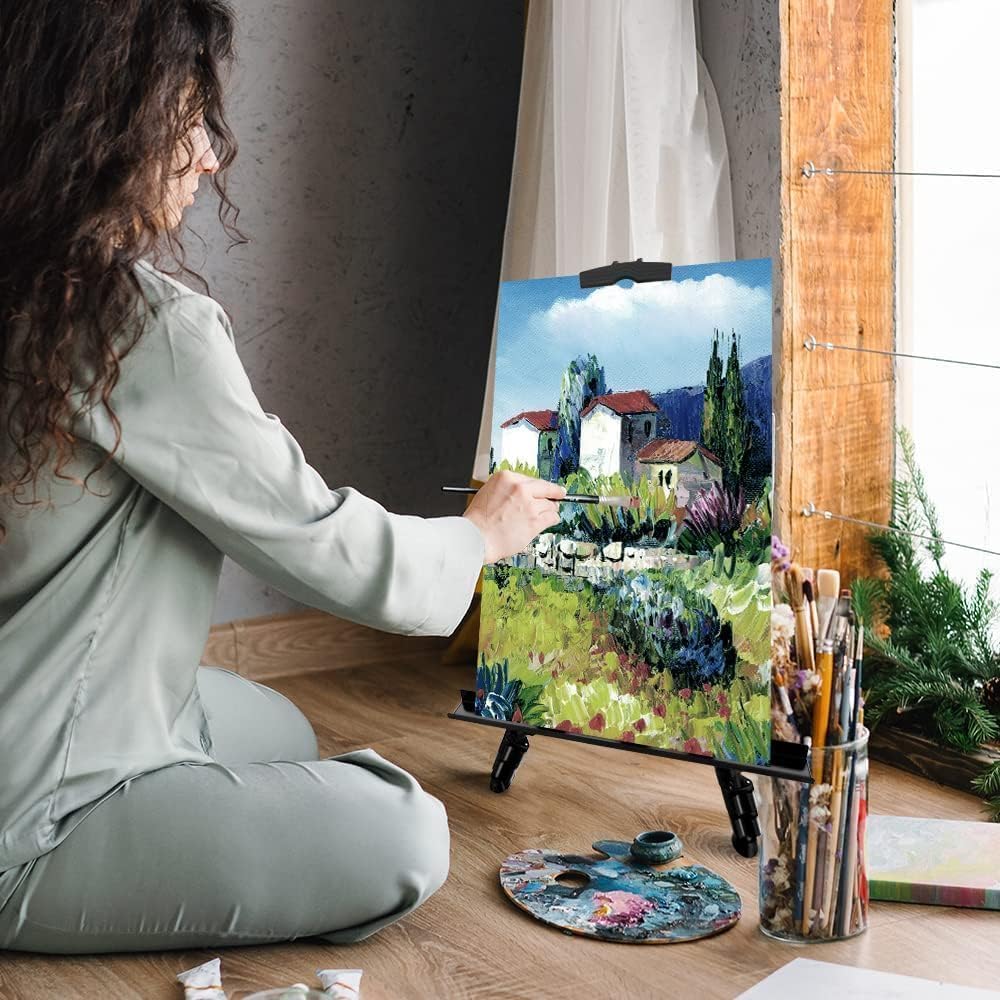 Snapklik.com : RRFTOK Easel Stand For Sign And Painting - Metal Tripod ...