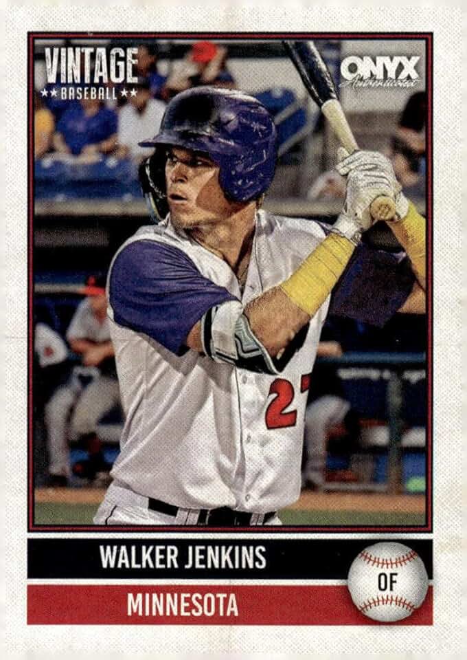 WALKER JENKINS RC 2026 Onyx Vintage #OVWAJE ROOKIE Twins NM-MT Baseball