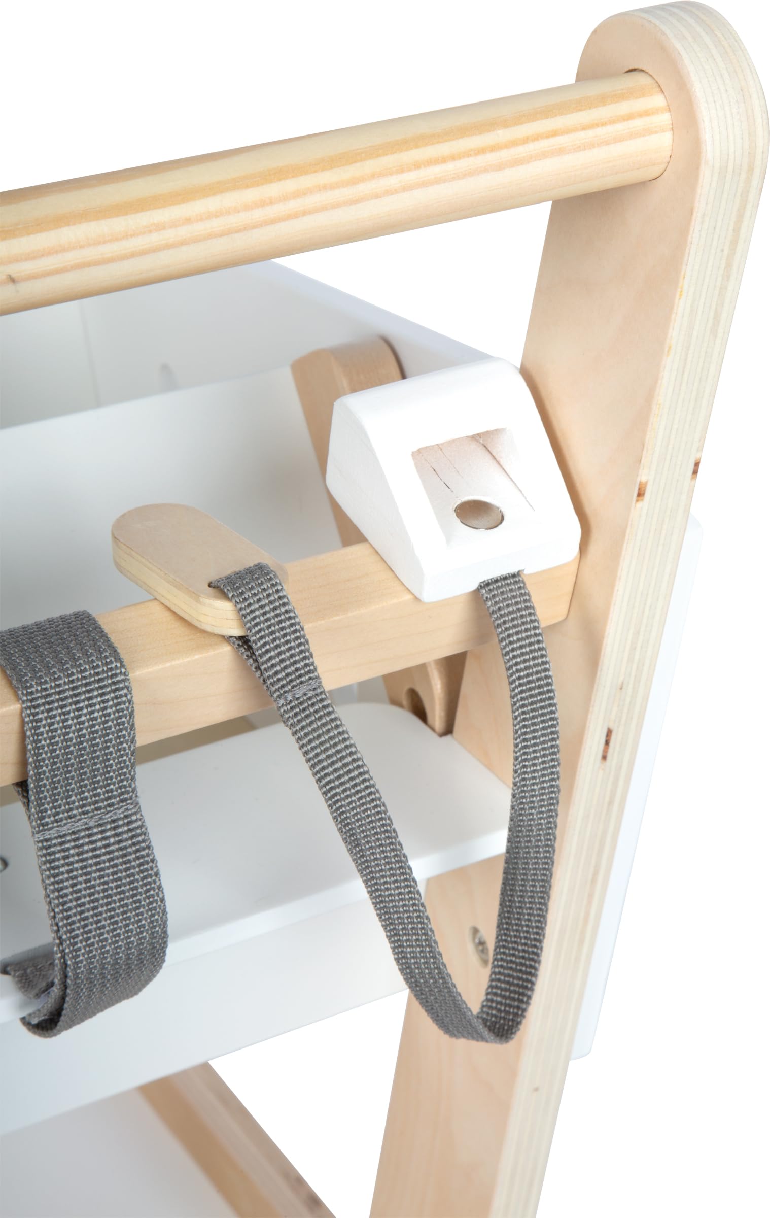 Small Foot Caddie en Bois « Fresh », Chariot de Jeu Robuste avec siège Enfant, pour boutiques et Cuisines, dès 2 Ans, 12836