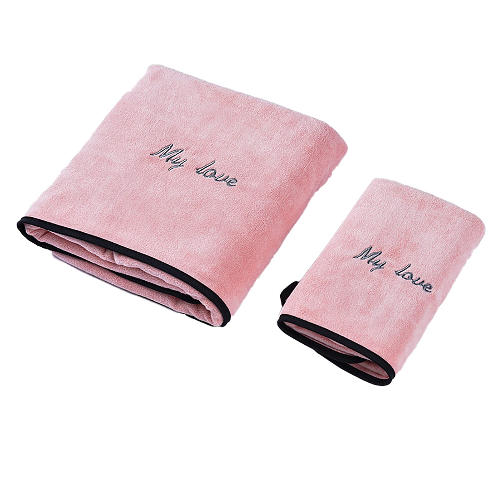Serviettes de bain et gant de toilette absorbants pour la maison
