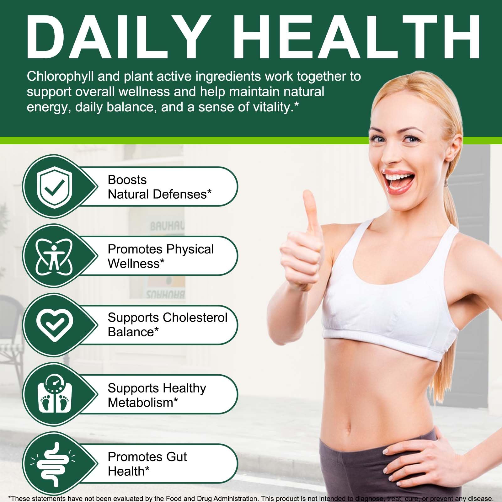 Tiuedu Spirulina Chlorella Softgels 300 Capsules, 17 in 1 Green Nutrient Blend Spirulina Chlorella Softgels,Rich in Plant Protein, Vitamins, Chlorophyll, Easy to Take Softgel — Amazon image 5