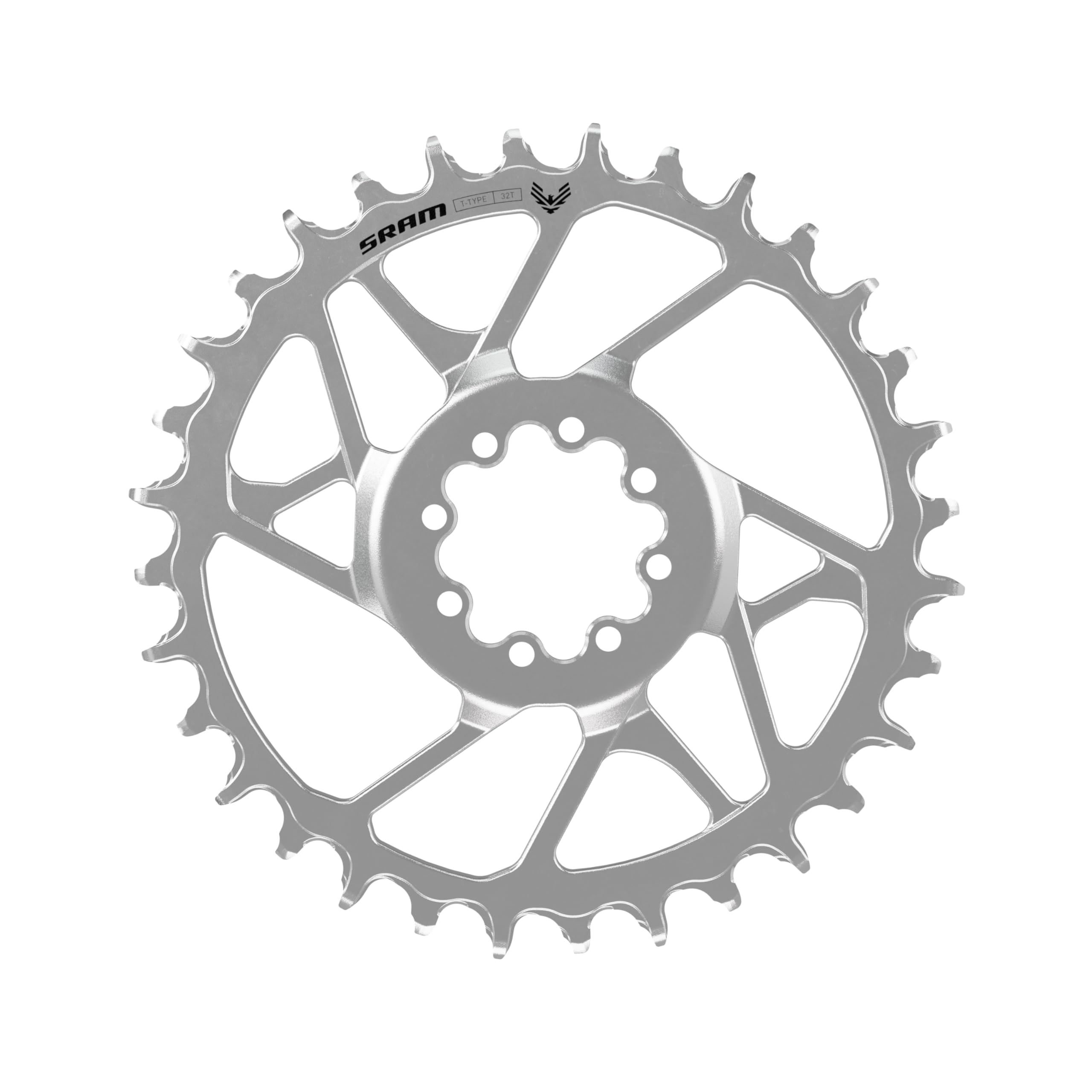 Sram Silver Eagle 90 T-Type Direct Mount Chain Ring
