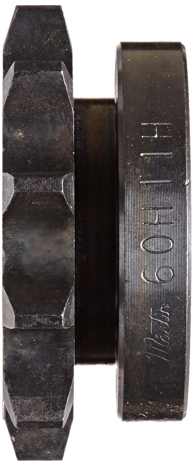 Martin Roller Chain Sprocket, Hardened Teeth, Split Taper Bushed, Type B Hub, Single Strand, 60 Chain Size, For Q1 Bushing, 0.75" Pitch, 27 Teeth, 2.6875" Max Bore Dia., 6.87" OD, 4.125" Hub Dia., 1.75" Width