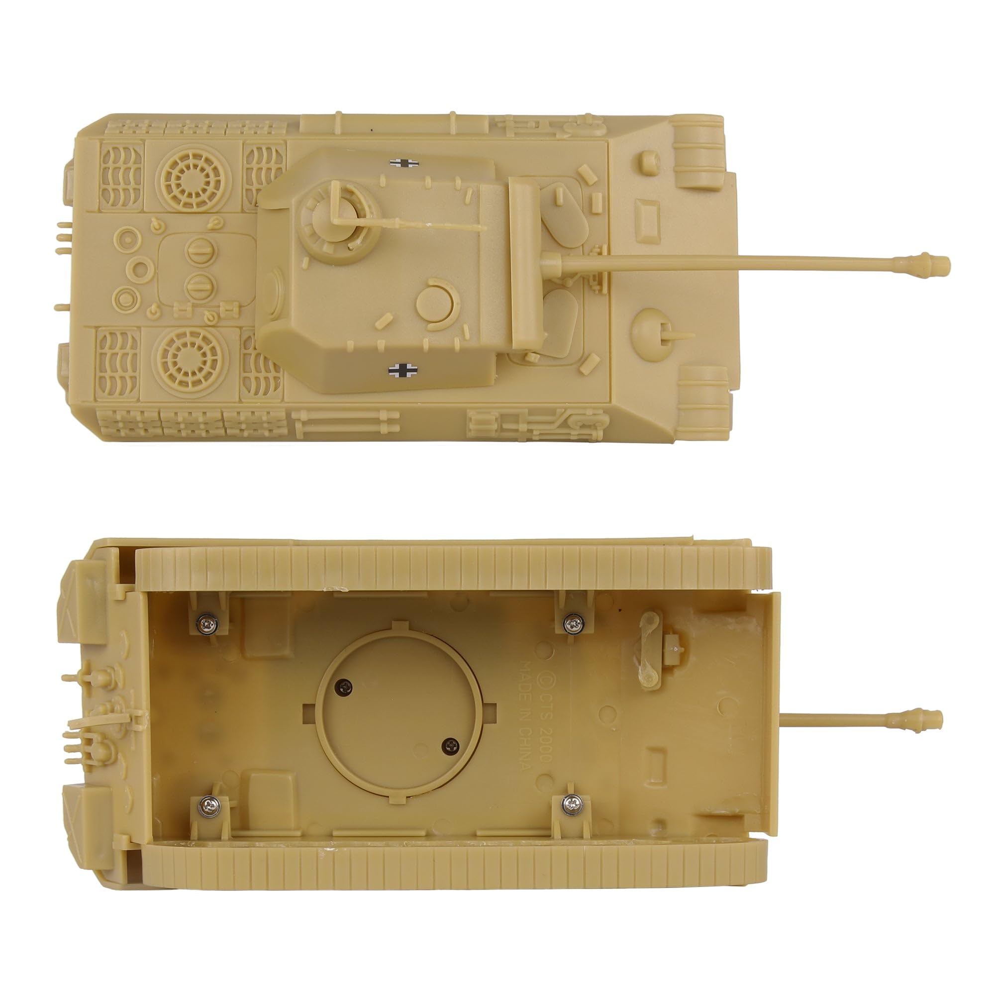 BMC CTS WW2 German Panther V Tanque - Tan 1:38 Ejército Plástico Hombres Vehículo Militar 3