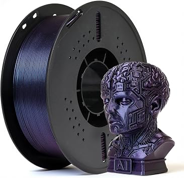 Chameleon PLA 3D Printer Filament, Nebula Purple, 1kg