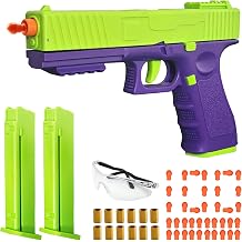 Children's Toy Gun Automatic Toy Gun with Cartridge Sleeves Mechanical Toy Gun for Boys and Girls