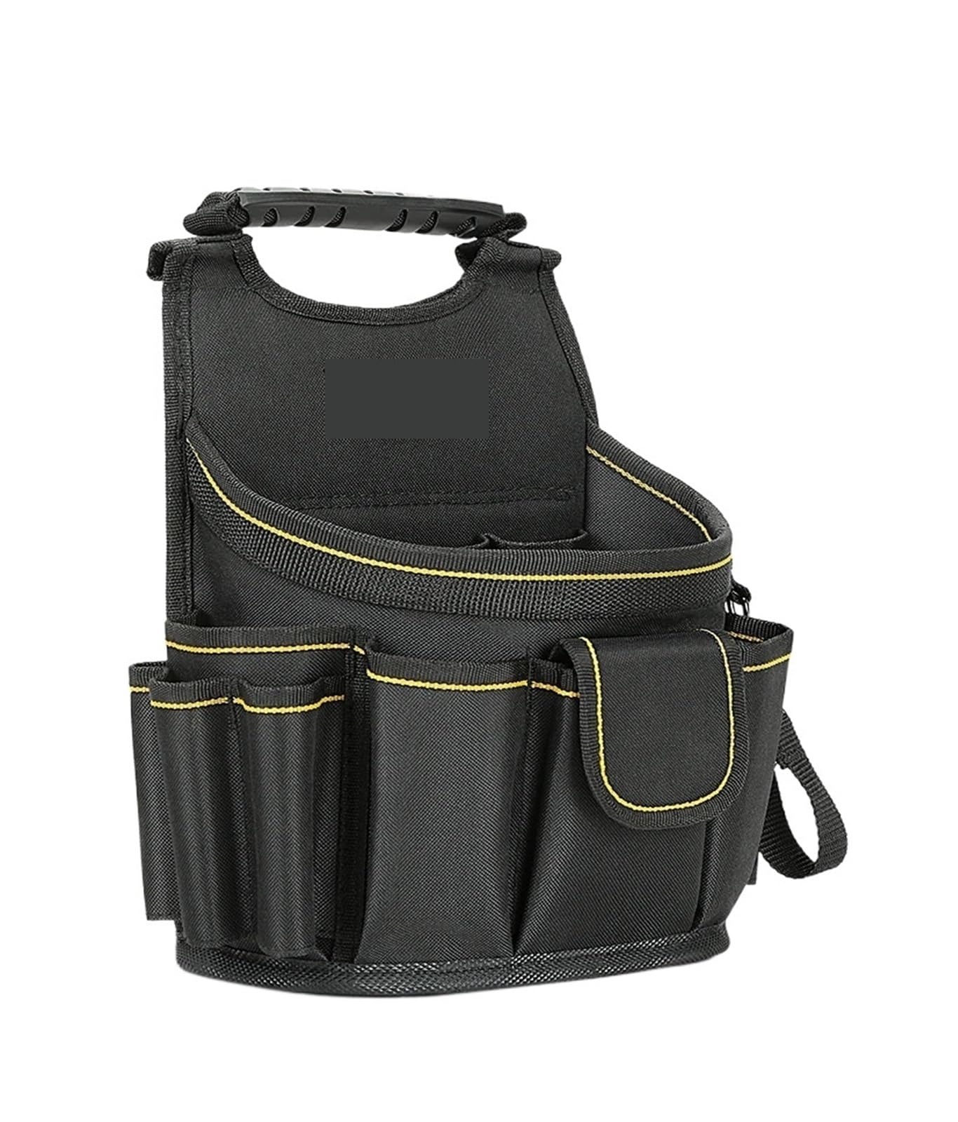 Electrician Tool Pouch, Designed for Electricians and Maintenance Repair Technicians,Black