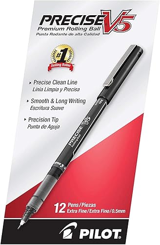Miniatura 7 de Lapicera Roller Ball Pilot Precise V5., Negro
