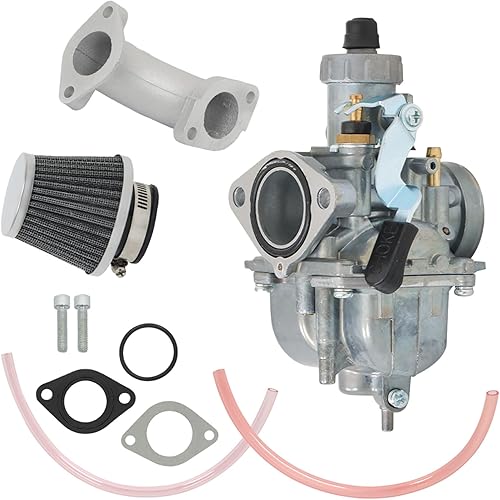 labwork VM22 - Carburador de repuesto de 1.024 in para 125 cc y 140 cc Pit Dirt Bike Lifan YX XR50 CRF70 KLX BBR Thumpstar Braaap Atomic con filtro