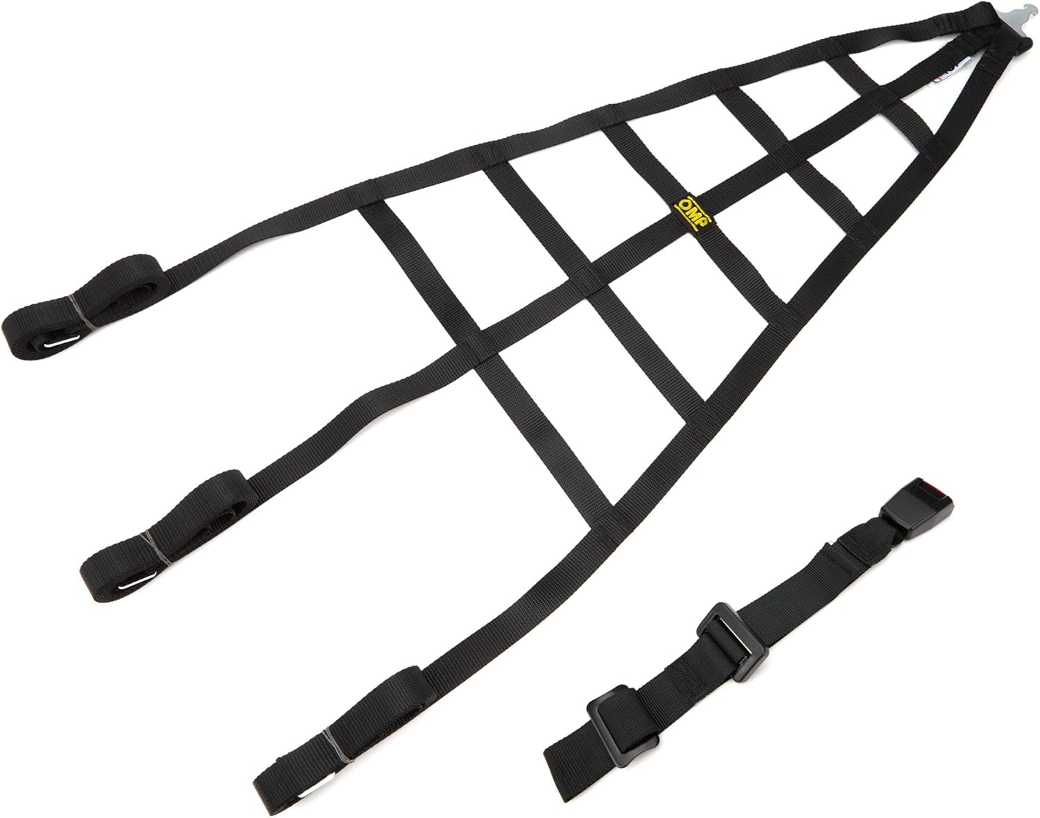 OMP Window Net Racing Polyester Black