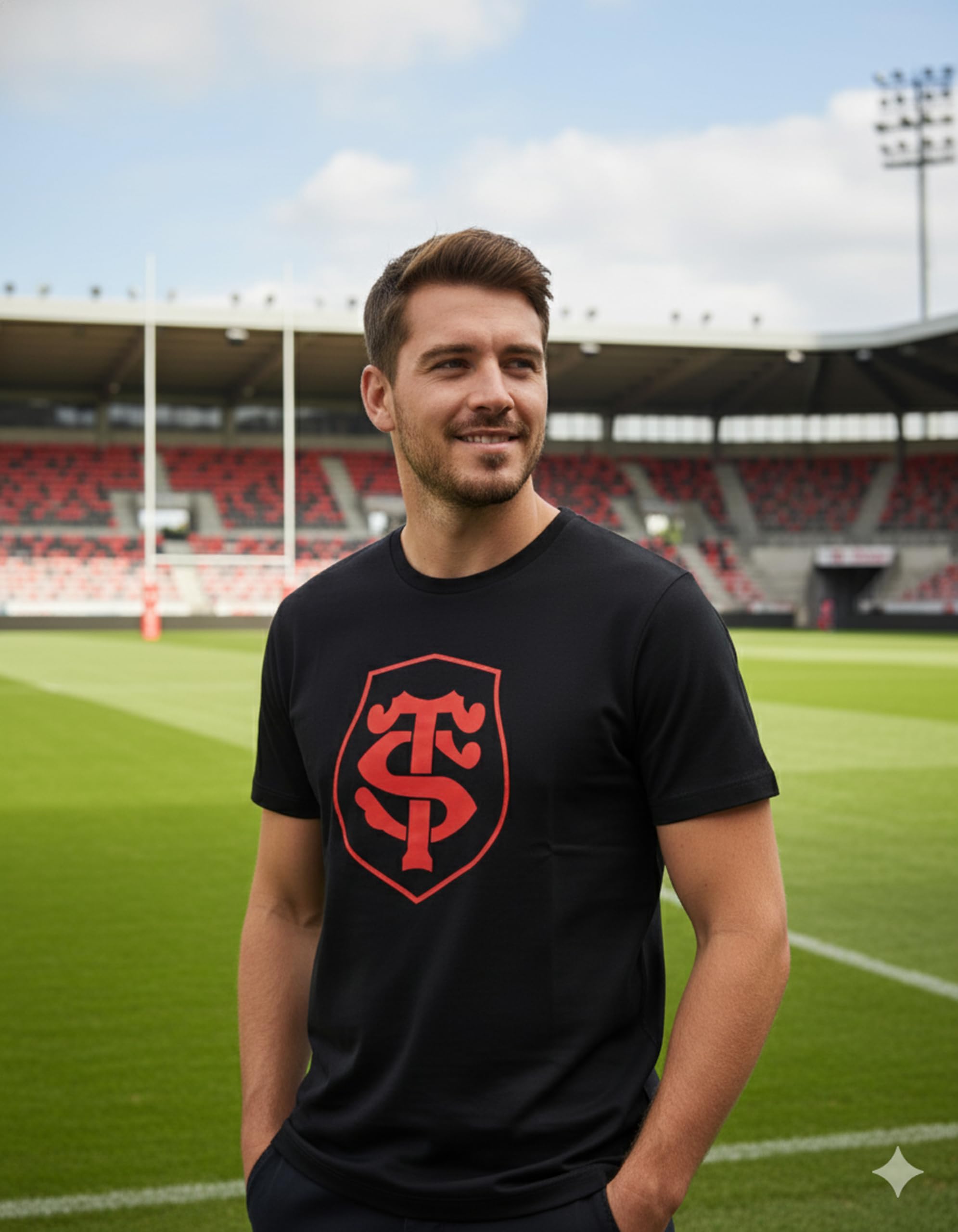 STADE TOULOUSAIN T-Shirt Toulouse Collection Officielle Rugby