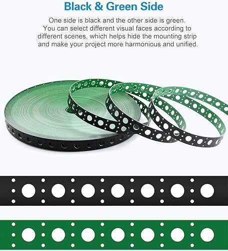 Miniatura 8 de ALITOVE 5V 50pcs WS2811 RGB LED Pixeles luz direccionable individualmente 0.472 in Difusión Digital a todo color LED Pixel con 164.0 ft de tira de