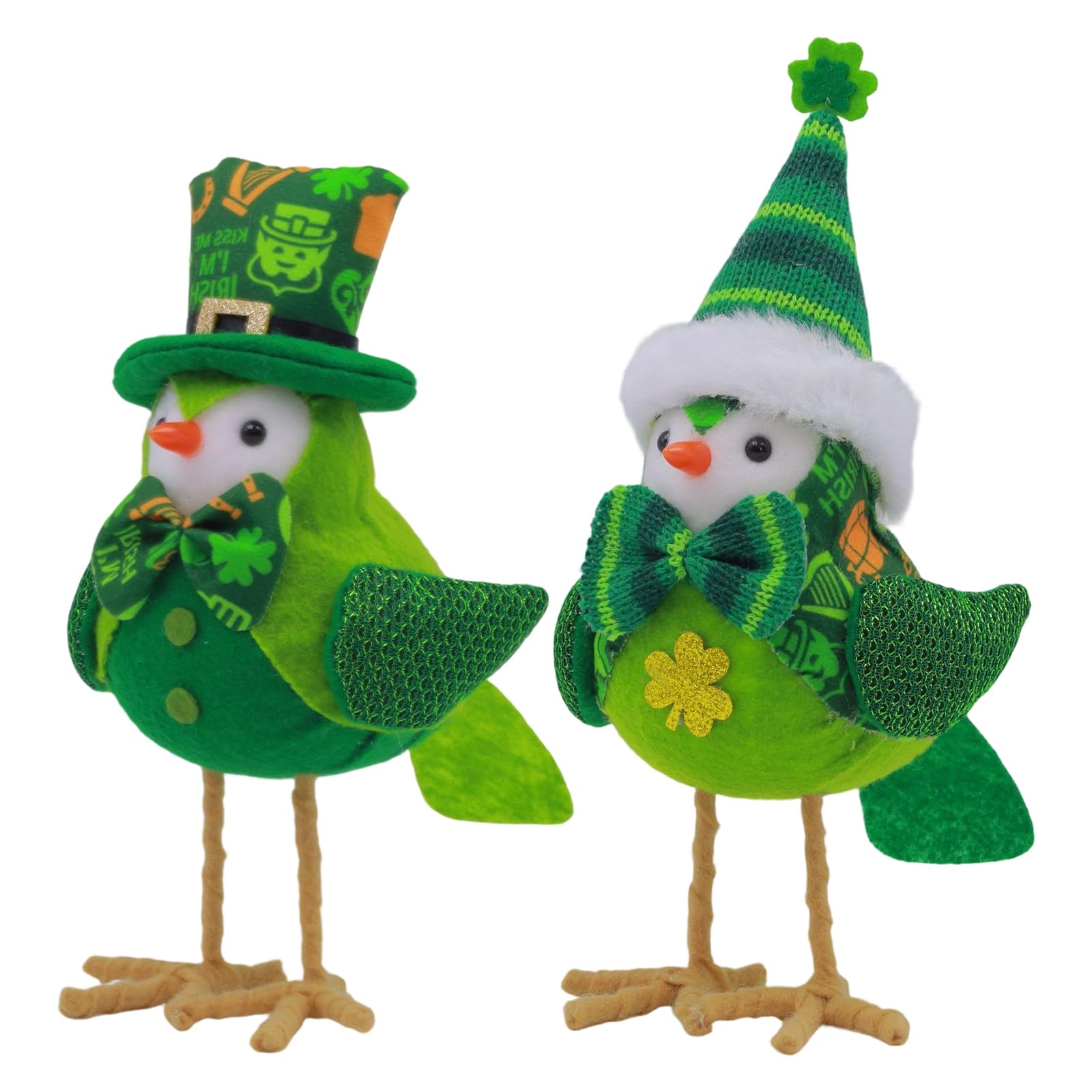 Jazuaiao Of 2 Independence Day Bird Plush Ornament Fabric for Festives Home Decoration Holidays Celebration Supplies Party Decoration
