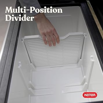 Keter 89.8 Qt Portable Outdoor Patio Cooling Chest, Graphite