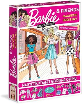 D ytoy Barbie Fashionistas Manyetik K yafet Giydirme Oyunu1901