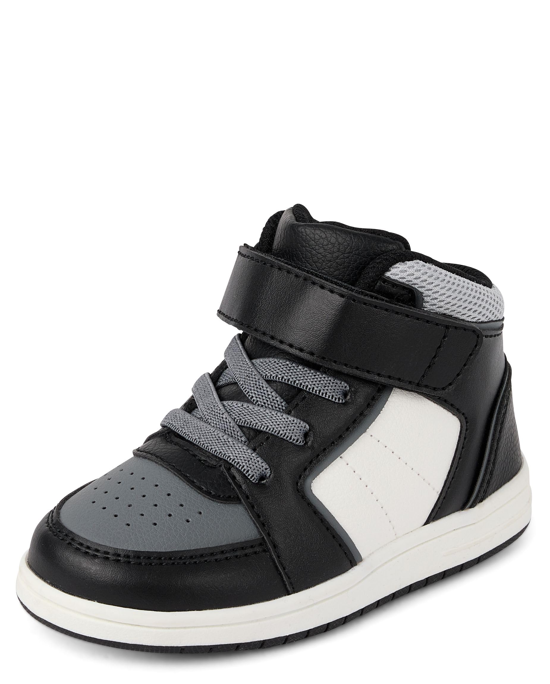 The Children's Place Boys Boys Casual Lace Up Hi Top Sneakers