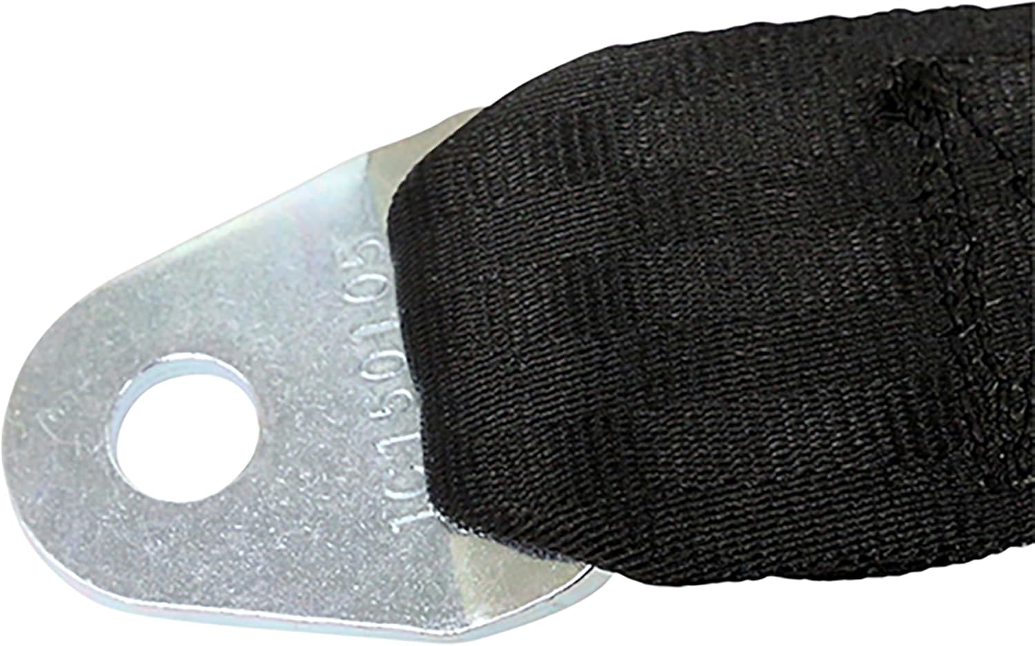 RHOX SEAT‑2000 Universal Golf Cart Seat Belt 60" Heavy‑Duty 2" Lap Belt, Fits EZGO, Club Car, Yamaha,FMVSS/SAE Safety‑Compliant