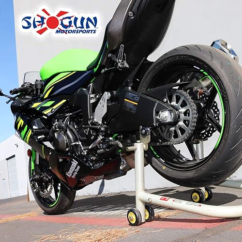 Miniatura 5 de Shogun Kawasaki Ninja 400 Z400 2018 2019 2020 2021 2022 2019 2020 2021 2022 2023 ZX6 2013 2014 2015 2016 2017 2018 Carretes basculantes ultra