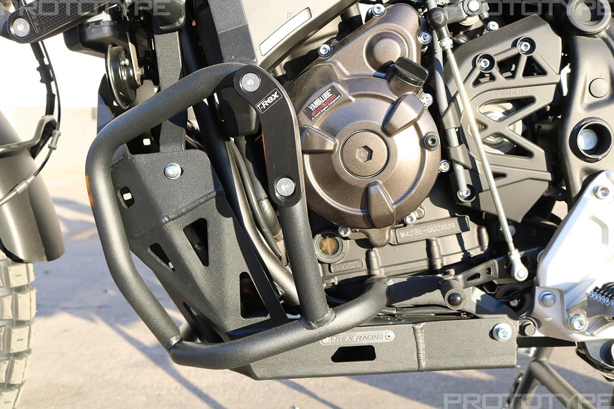 T-Rex Racing Skid Plate Extended Compatible with Yamaha 2019-2024 Tenere 700