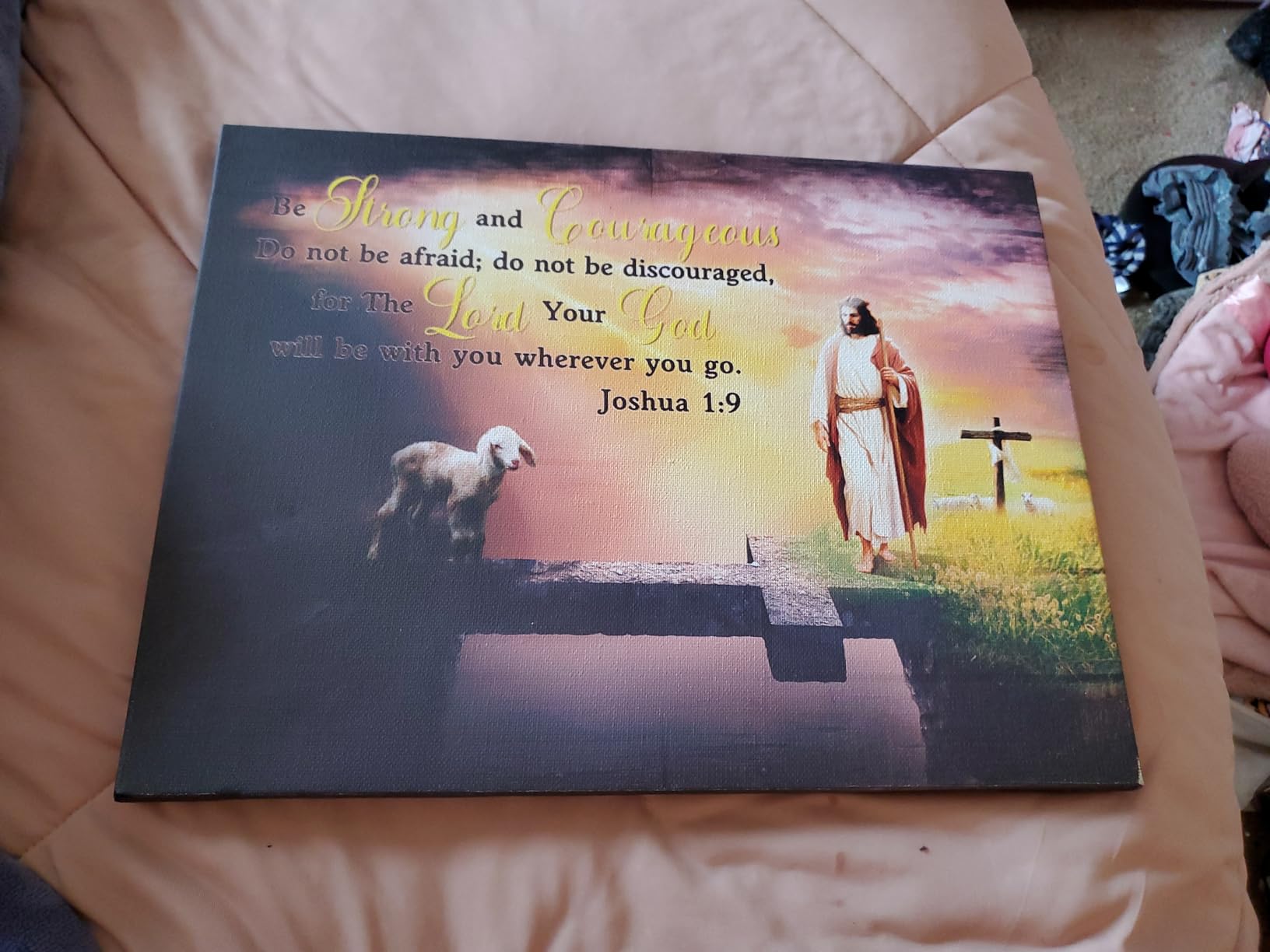 Tableau Déco Citation Inspirante - Toile Imprimée Qualité Pour Salon Ou Bureau