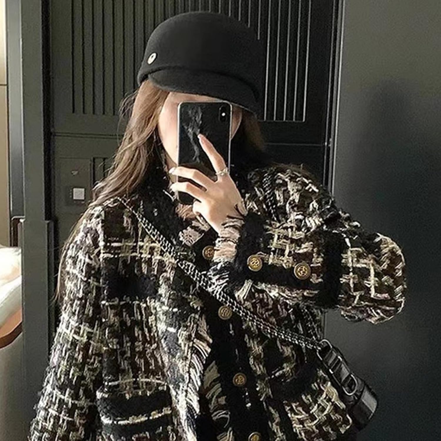 Warm Wool Fedora Cap for Women BowlerCap Tea Party Derby Cap Masquerade Accessories Vintage Horse Riding Hat Headdress Horse