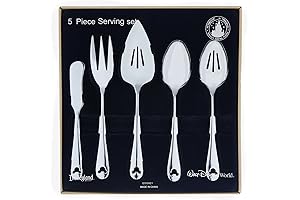 Parks Exclusive Mickey Mouse Icon Flatware 5 Pc. Serving Set 18/8