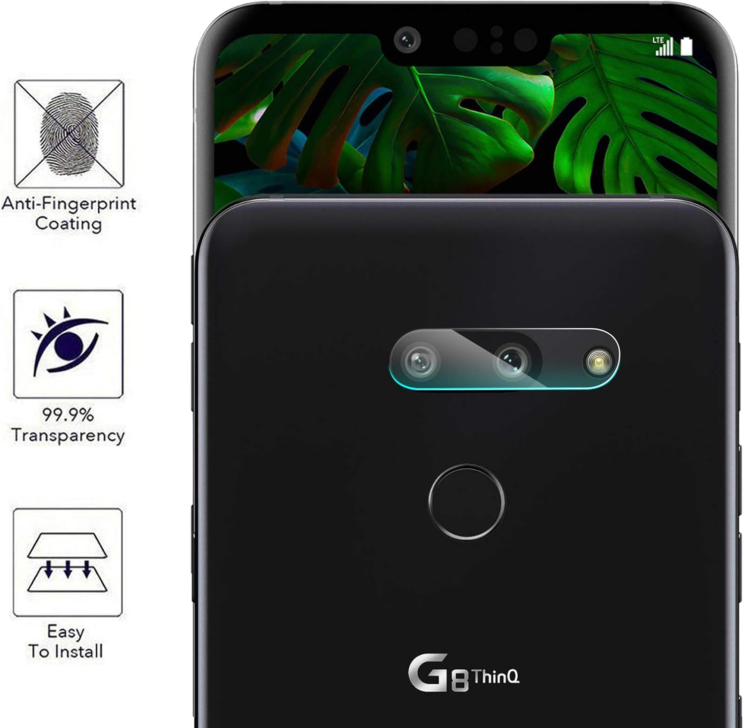 Orzero (4 Pack) Compatible for (Samsung Galaxy S10 5G) Camera Lens Flexible Glass Protector, (Flexible Glass), (2.5D Arc Edges), HD Anti-Scratch Bubble-Free (Lifetime Replacement)