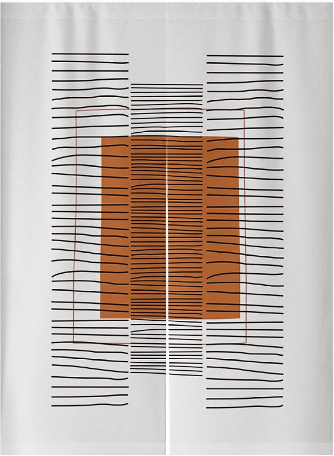 間仕切りカーテン 断熱 のれん 目隠し 保温 ロング 断熱防寒 遮光 おしゃれ 北欧 厚手 仕切り 冷気遮断 抽象 80*150cm