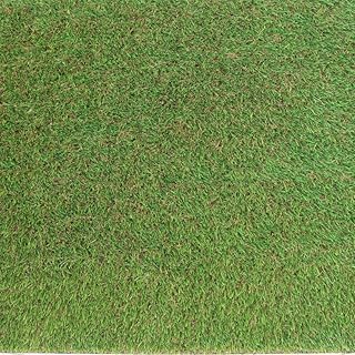 eXtreme 40mm Emerald Green Artificial Grass for Outdoor and Indoor Use - 1m Long x 1m Wide Realistic Looking Fake Grass for Lawn, Patio, & Balcony - Pet Friendly and UV Resistant Astro Turf